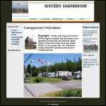 Screen shot of the Wayside Ltd website.
