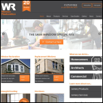 Screen shot of the Wessex Heritage & Restoration Ltd website.