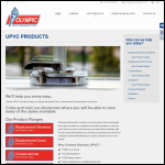 Screen shot of the Olympic Upvc Products Ltd website.