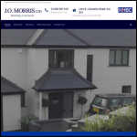 Screen shot of the J O Morris Ltd website.