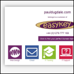 Screen shot of the Paul Dugdale Shoe Agent & Importer Ltd website.