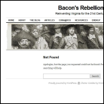 Screen shot of the Bacon's College website.