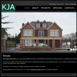 Screen shot of the Ken Judge & Associates Ltd website.