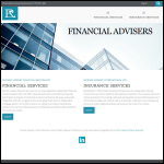 Screen shot of the Rickard Lazenby Financial Services Ltd website.