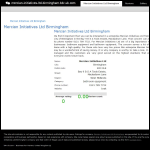 Screen shot of the Mercian Initiatives Ltd website.