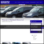 Screen shot of the Dunchurch Motors Ltd website.
