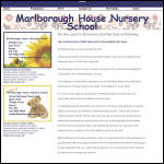 Screen shot of the Old School House Nursery Ltd website.