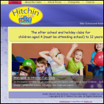 Screen shot of the Hitchin Snooker Club Ltd website.
