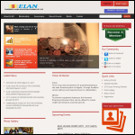 Screen shot of the Elan Finance Ltd website.