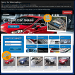 Screen shot of the Squire Motors Ltd website.