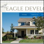 Screen shot of the Eagle Developments Ltd website.