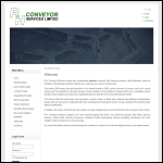 Screen shot of the R.H. Conveyor Services Ltd website.