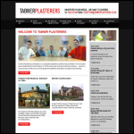 Screen shot of the D Tabner Plasterers Ltd website.