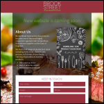 Screen shot of the Brook Street Foodservice Ltd website.