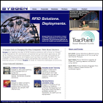 Screen shot of the Sysgen Ltd website.