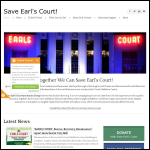 Screen shot of the 5 Earl's Court Square Ltd website.