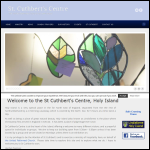 Screen shot of the St. Cuthbert's Centre website.