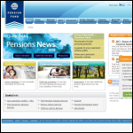 Screen shot of the Ici Pensions Trustee Ltd website.