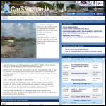 Screen shot of the The Carsington Sailing Club Ltd website.