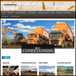 Screen shot of the H C Robinson & Sons Ltd website.