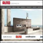 Screen shot of the Alno Contracts Ltd website.