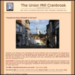 Screen shot of the Unionmill Ltd website.