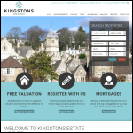 Screen shot of the Kingstons Flats Management Ltd website.