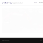 Screen shot of the Viking Projects Ltd website.
