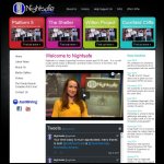 Screen shot of the Nightsafe Ltd website.