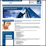 Screen shot of the Home Counties Insurance Services Ltd website.