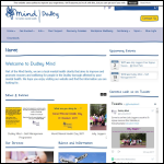 Screen shot of the Dudley Mind website.