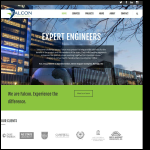 Screen shot of the Falcon Engineering & Development Ltd website.