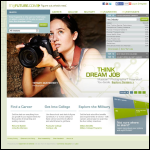 Screen shot of the Find A Future website.