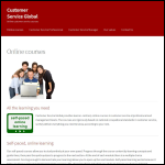 Screen shot of the Customers International Ltd website.