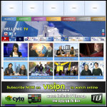 Screen shot of the Hellenic Television Ltd website.