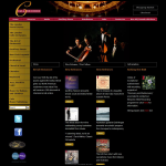 Screen shot of the Cala Records Ltd website.