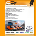 Screen shot of the C.D.Sealants Ltd website.