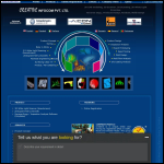 Screen shot of the Infocom Training Systems Ltd website.