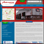 Screen shot of the Auto-serve Garages Ltd website.