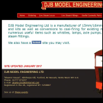 Screen shot of the Argyle Engineering Ltd website.