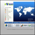 Screen shot of the Visionglobal Ltd website.