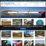 Screen shot of the Ffestiniog Railway Holdings Ltd website.