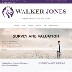 Screen shot of the Walker Jones Ltd website.