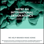 Screen shot of the Creative Action Design Ltd website.