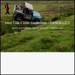 Screen shot of the North Wales Land Rover Club Ltd website.