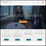Screen shot of the Avocette Ltd website.