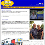 Screen shot of the DMA Stairlifts Ltd website.