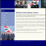 Screen shot of the BA Cityflyer Ltd website.