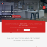 Screen shot of the Facade Options Ltd website.