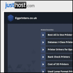 Screen shot of the E.G. Printers (Leighton) Ltd website.